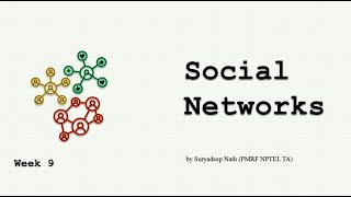 Celebrity [TA session][Nptel] Social Networks Week 9 (noc23-cs19) Profile