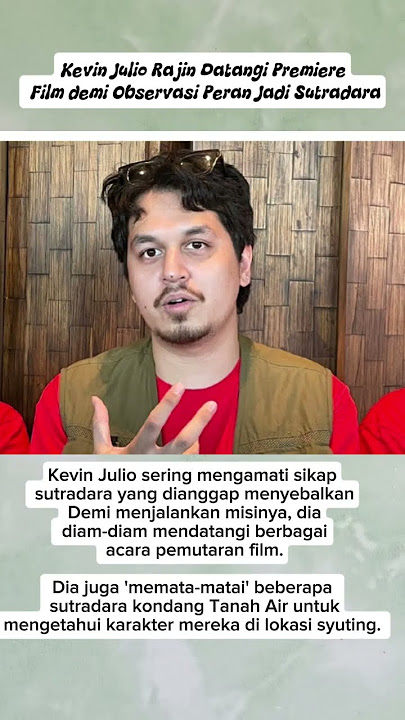 Kevin Julio Rajin Datangi Premiere film#artist#shorts#kevinjulio