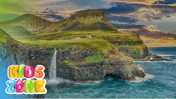 Landforms & Bodies of water for kids | Exploring Landforms & Water forms | Type of landforms