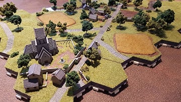 A showcase of terrain built with the Hex Terrain Toolkit