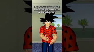 No se peleen amikos 🗣️🔥😭 #goku #humor #fyp #viral #vrchat #memes #comedia