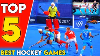 Top 5 Best Hockey Games 2022 For Android | High Graphics New Hockey Games screenshot 1