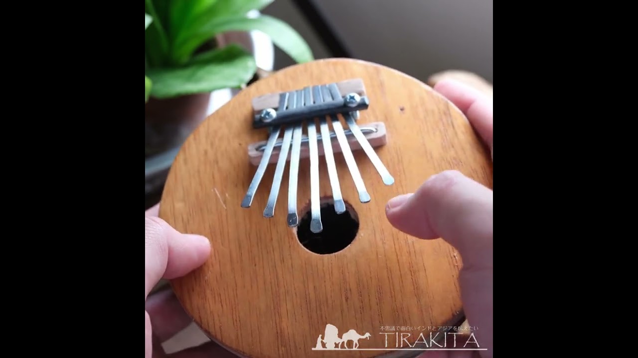 7弦 ココナッツカリンバ〔シンプル木目〕 の通販 - TIRAKITA.COM