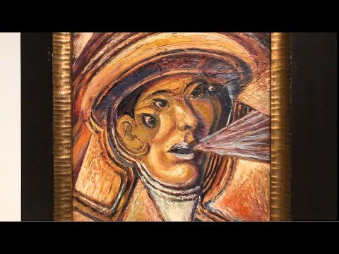 Давид Бурлюк. Рикша. 1923