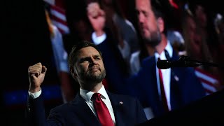 In fiery convention speech, Vance takes on protester, casts himself as GOP's future