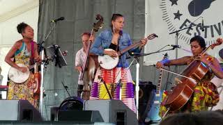 Video thumbnail of "Our Native Daughters 'You're Not Alone' Allison Russell , Newport Folk Festival, Newport  7-28-2019"