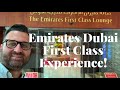 First Time Flying Emirates First Class - You Won't Believe the Emirates First Class Lounges in Dubai