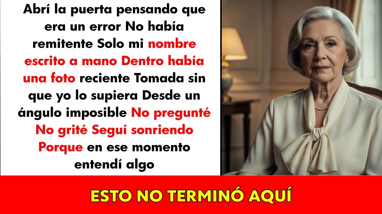 Pensé que mi esposo tenía una segunda vida, hasta que abrí el paquete y vi una foto mía dentro.