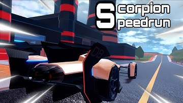 Scorpion power plant speed run | Roblox Jailbreak