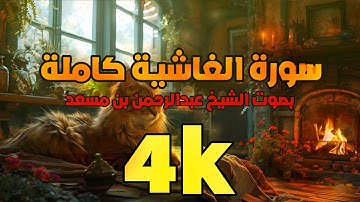 سورة الغاشية كاملة بصوت الشيخ عبدالرحمن بن مسعد 4k #قرآن #آيات #ارح_قلبك #اكسبلور #لايك #راحة_نفسية