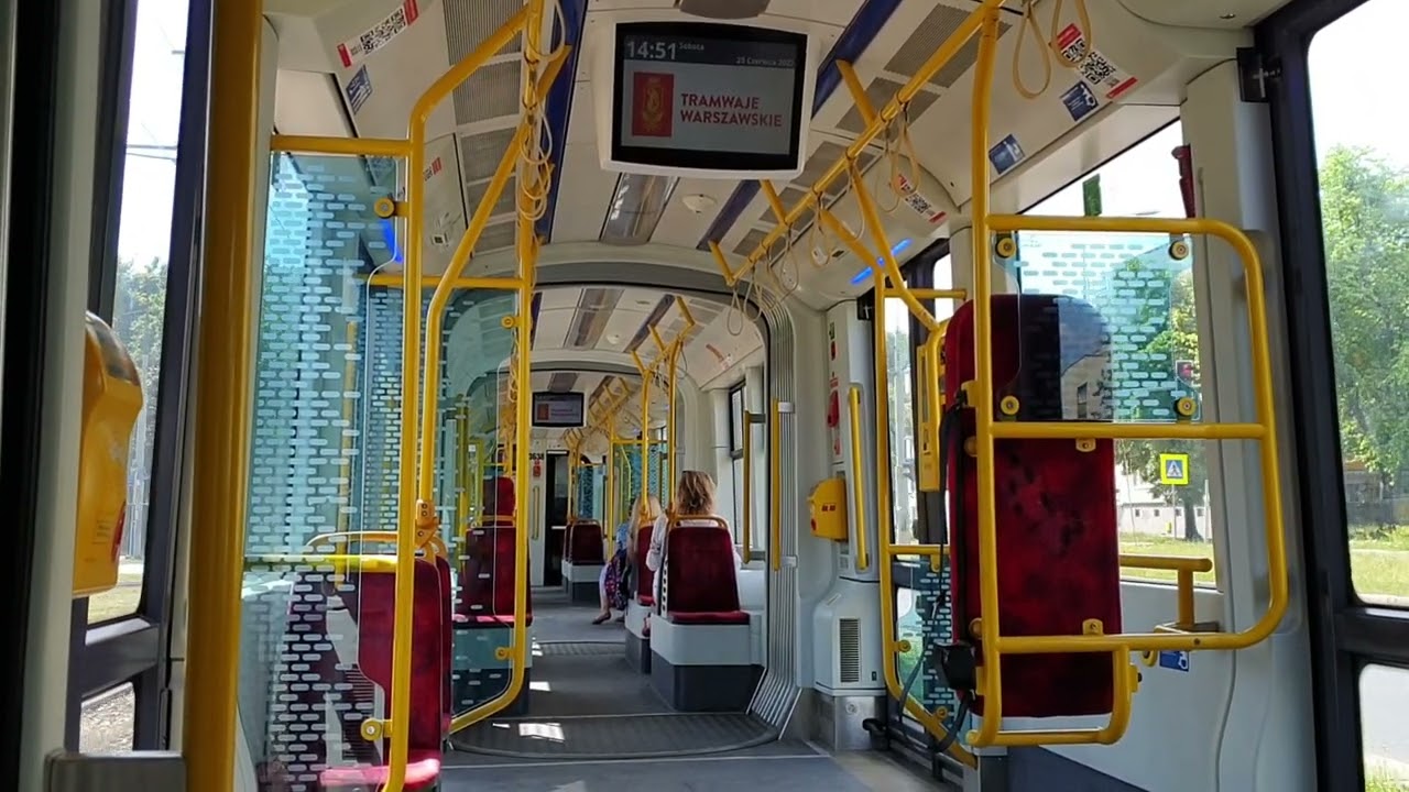 PESA Jazz 128N #3614 [Tramwaje Warszawskie - Linia 25]