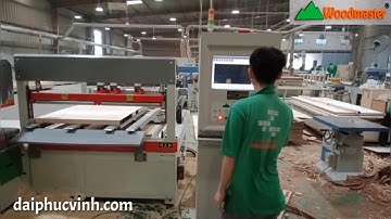 Woodmaster Cnc. MÁY CƯA LỌNG CNC MŨI ROUTER KHOAN CHO BỀ MẶT LẮNG MỊN NHƯ BÀO