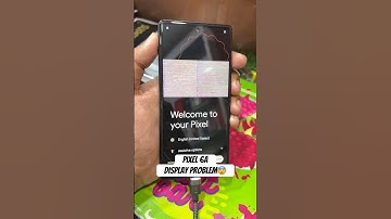 Pixel 6A Display Problem😨 #pixel #pixel6a