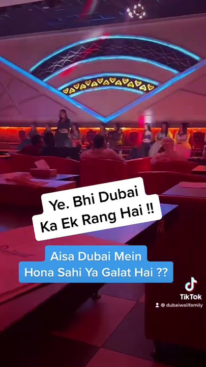 DUBAI NIGHT CLUB LIFE