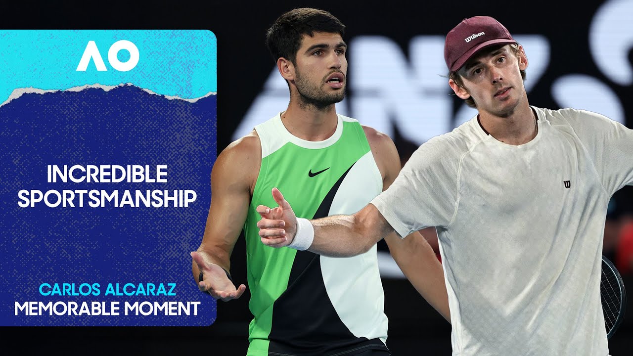 Carlos Alcaraz's Incredible Sportsmanship | Australian Open 2026 Quarterfinal