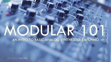 5U Modular Synth Patch