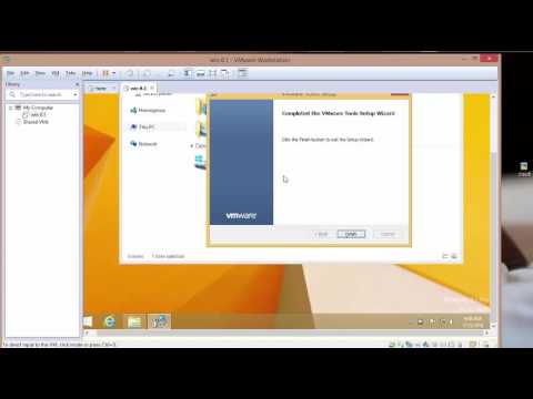 fix drag and drop (vmware) easy.