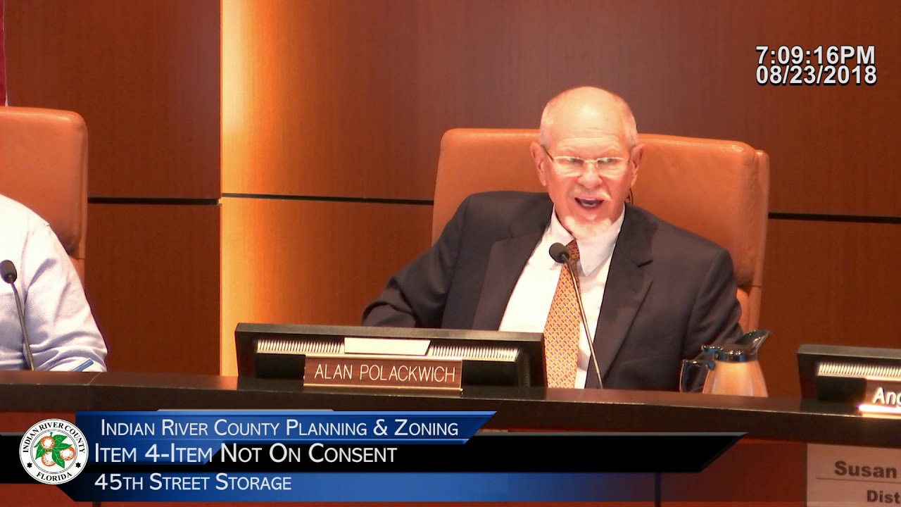08/23/18 Indian River County Planning & Zoning Commission Meeting YouTube