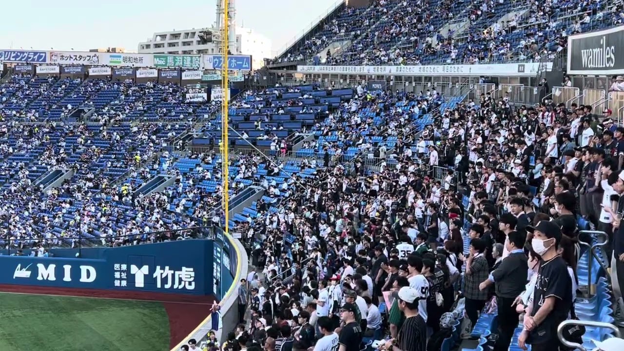 2024.06.05  オリックスバファローズ　スタメン発表　1-9応援歌　in 横浜スタジアム