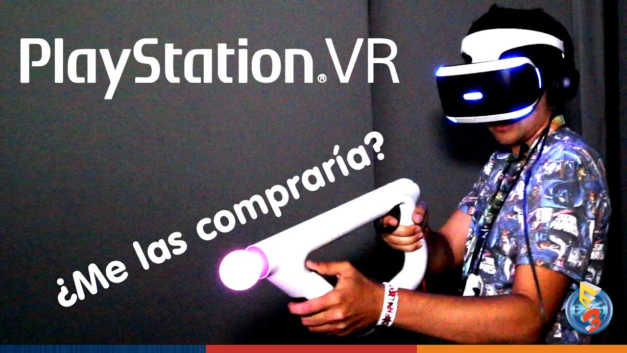 cable dinero músculo PLAYSTATION VR | Probando Gafas de Realidad Virtual de la PS4 - YouTube