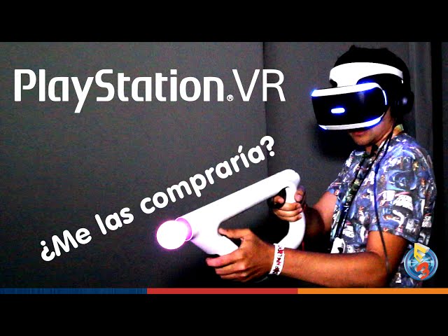 PLAYSTATION VR | Probando Gafas de Realidad Virtual de la PS4 - YouTube