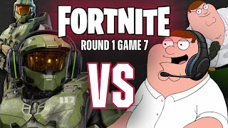 Master Chief vs Peter Griffin in Fortnite | Round 1 - Game 7