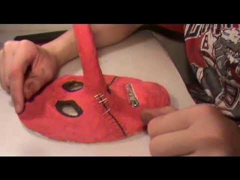 how to make a mask of Chris Fehn( Slipknot)/как сделать маску Криса ...