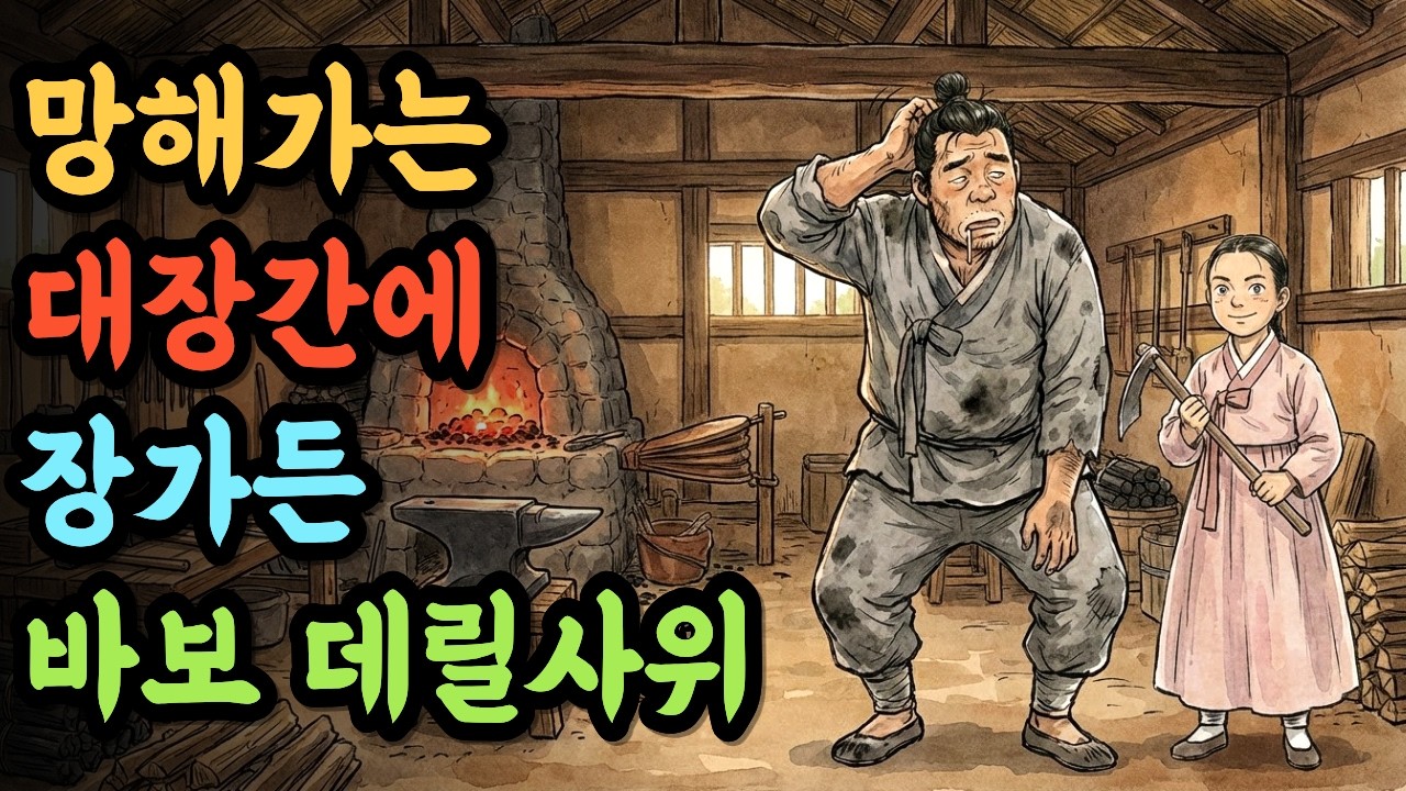망해가는 대장간에 장가든 바보 데릴사위, 