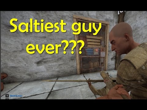 ANGRIEST GUY ON RUST? raid rust solo