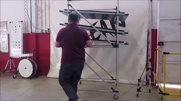 Lean Manufacturing - 4Lean - Box Adjustable Tilt Rolls Cart