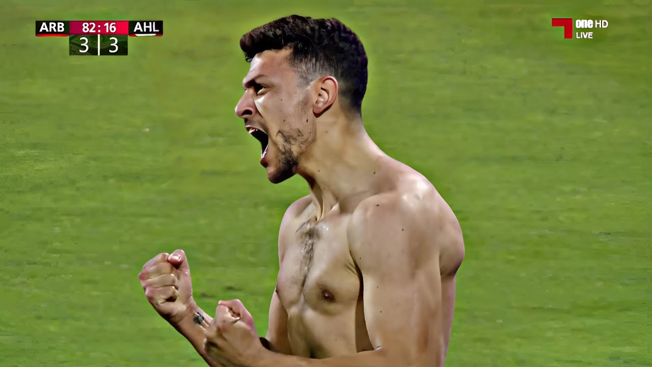 شاهد أداء يوسف المساكني مع العربي ضد الأهلي 🔥 | النمس يقلب الطاولة بريمونتدا مجنونة ويسجل هدفين🔥