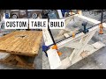 Custom barnwood table build time lapse