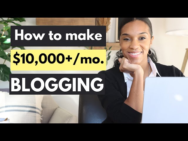 How to start a PROFITABLE blog in 2023 class=