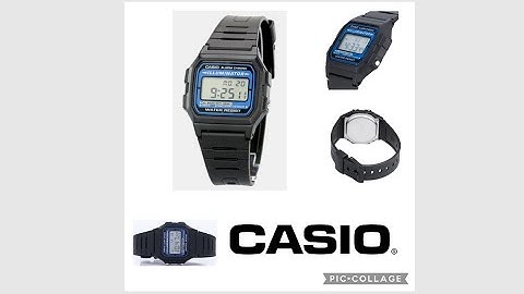 Casio F105W-1 (Module #3298) Review & Unboxing