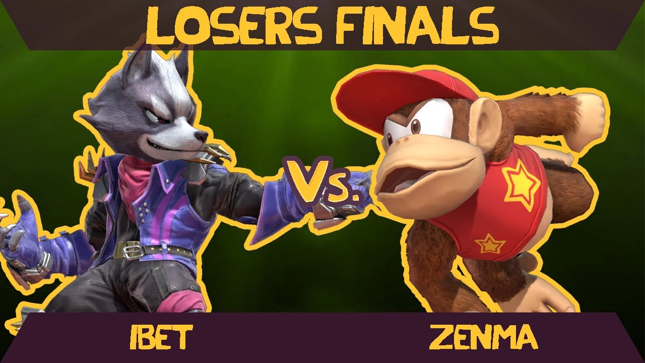[ONLINE] Skill Issue#1 Losers Finals| Zenma (Diddy Kong) vs Ibet (Wolf)
