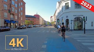 Copenhagen, Denmark 🇩🇰 Virtual Bike Tour | Summer City Cycling | 4K | København, Danmark Europe 2023