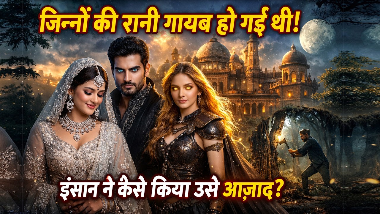 “जिन्नों की दुनिया की शहजादी… मगर उसकी असली कहानी और भी खौफनाक थी, जो किसी ने कभी नहीं सुनी!”