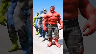 HULK BROTHERS vs RED HULK ARMY | EPIC BATTLE 😱⚡#shorts