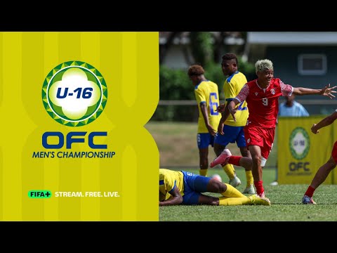 Highlights Tahiti V Solomon Islands OFC U 16 Men S Championship 2025