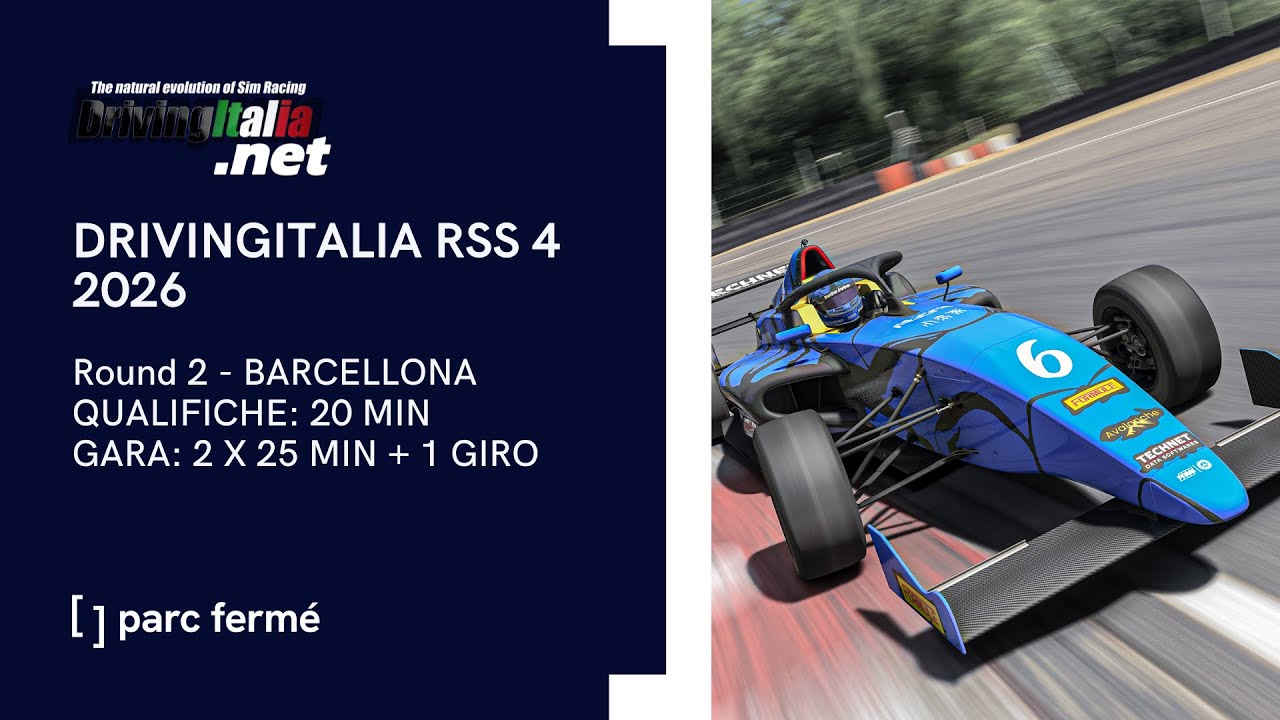 DrivingItalia RSS4 2026 | Round 2: Barcellona
