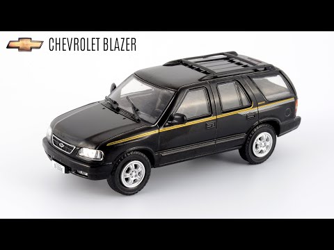 Бразильский Блейзер по-татарски: Chevrolet Blazer 1997 • Сделано в Елабуге • Масштабная модель 1:43