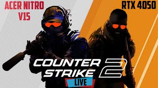 COUNTER STRIKE 2 || PC LIVE STREAMING || ACER NITRO V15 RTX 4050 #gaming #live #counterstrike2 #yt