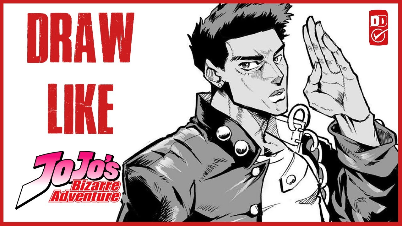 How To Draw Like Jojos Bizzare Adventure Manga Artist Hirohiko Araki