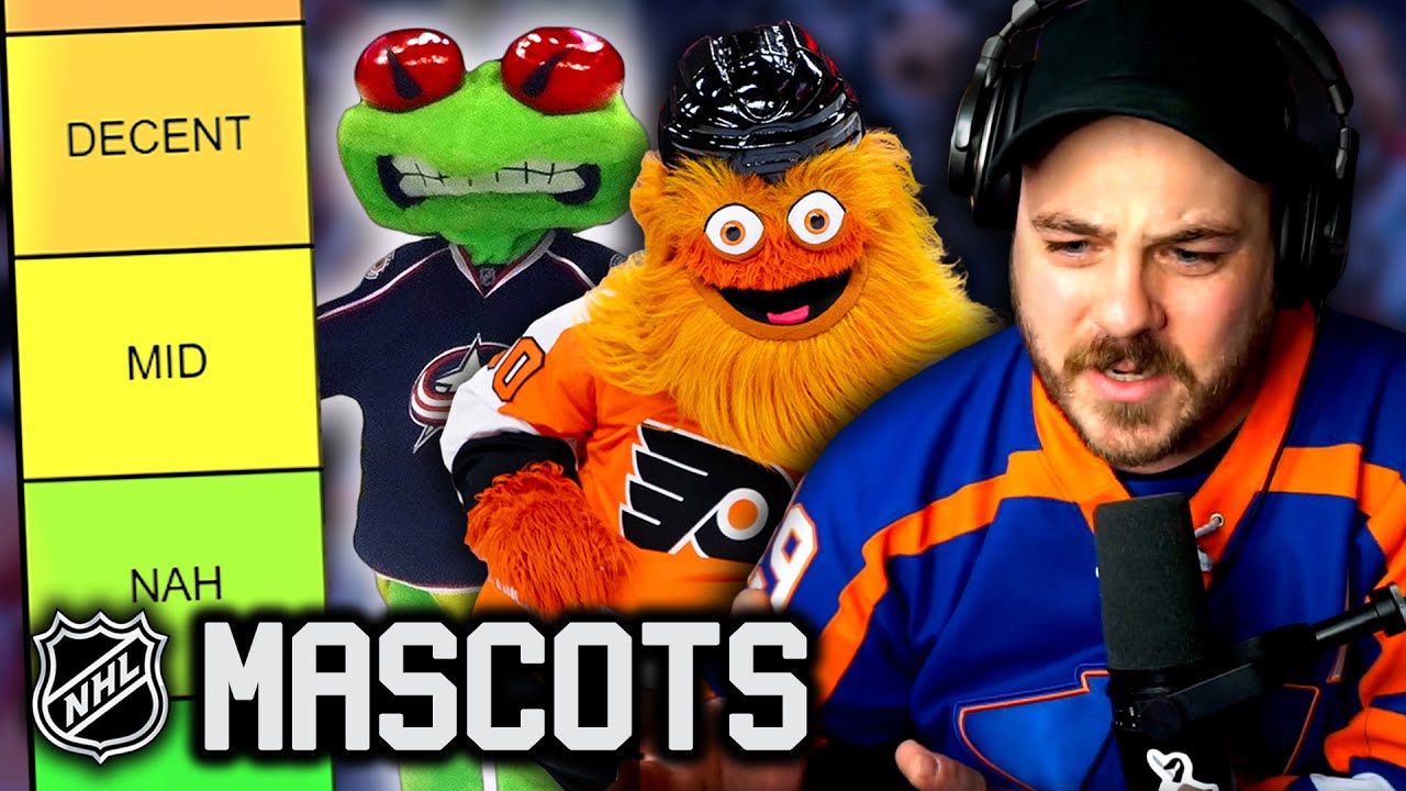 Ranking Every NHL Mascot Tier List YouTube Ranking Every NHL Mascot Tier List YouTube