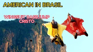 RIO DE JANEIRO: Wingsuit Basejump from CHRIST mountain