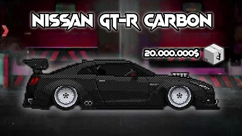 Nissan GT-R Full Carbon | Pixel Car Racer | Pro League 20Mil$