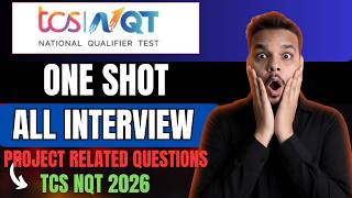 TCS NQT (One Shot) Interview Questions 2026 | TCS All Interview Questions With Answers 2026