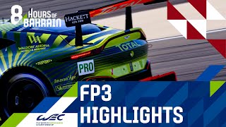 8 Hours of Bahrain 2020: FP3 Highlights