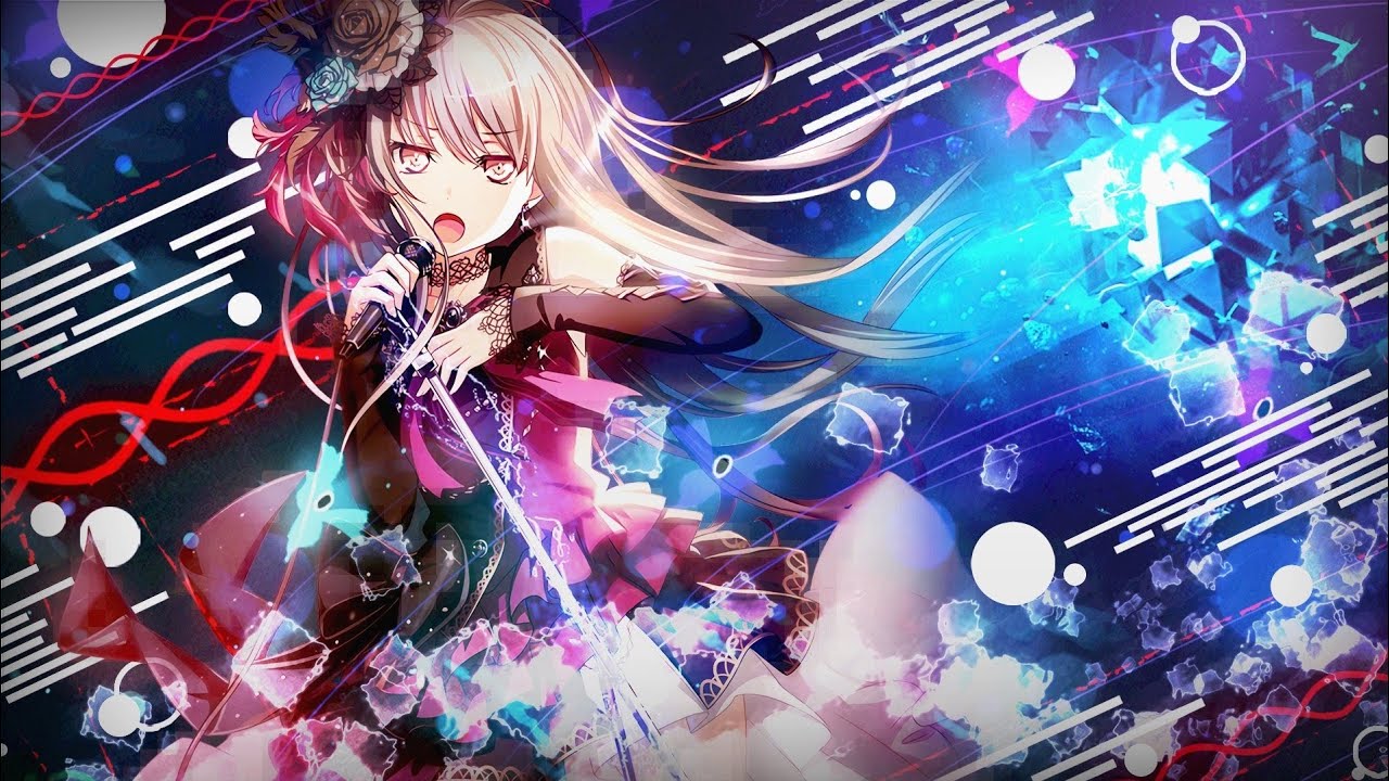 Bang Dream! - Girl's band party: [•Moonlight Waymark•] (Song lv24 ...