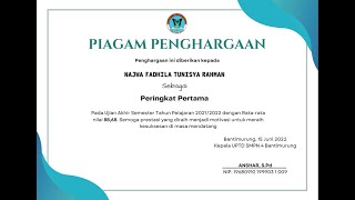 Membuat Piagam Penghargaan Siswa Yang Berprestasi Di Canva